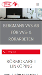 Mobile Screenshot of bergmansvvs.se